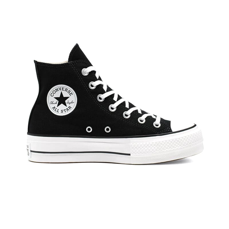 Tipo All-Star plataforma Bota alta | Lona Unisex Importada