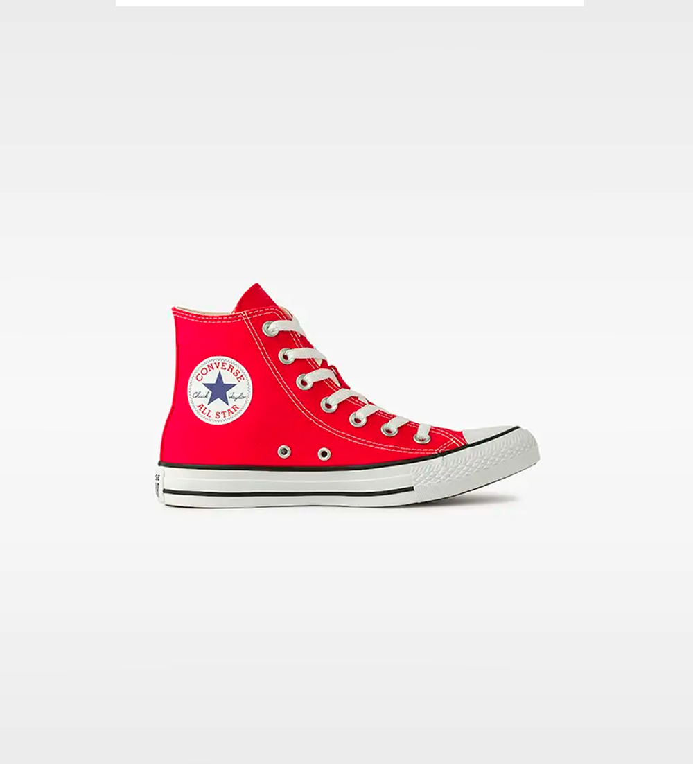 Tipo All-Star  Bota alta | Lona Unisex Importada