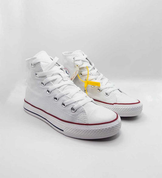 Tipo All-Star  Bota alta | Lona Unisex Importada